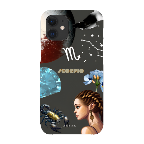 SCORPIO Apple iPhone 12 Mini Phone Cases ASTRA-LOGY