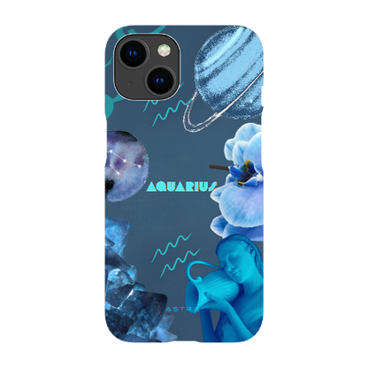 AQUARIUS Glossy iPhone 14 Phone Cases ASTRA-LOGY