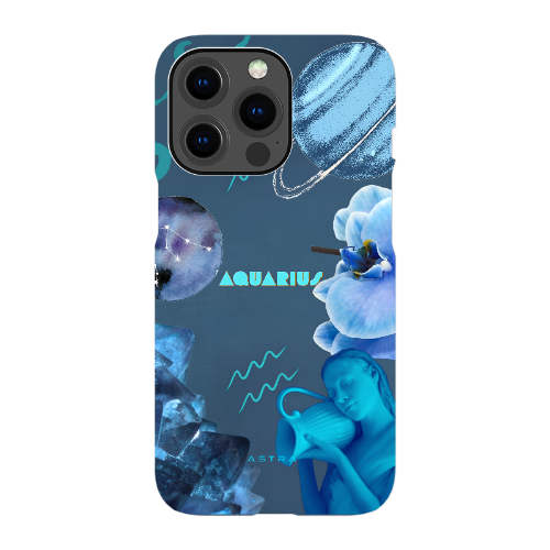 AQUARIUS Glossy iPhone 13 Pro Phone Cases ASTRA-LOGY