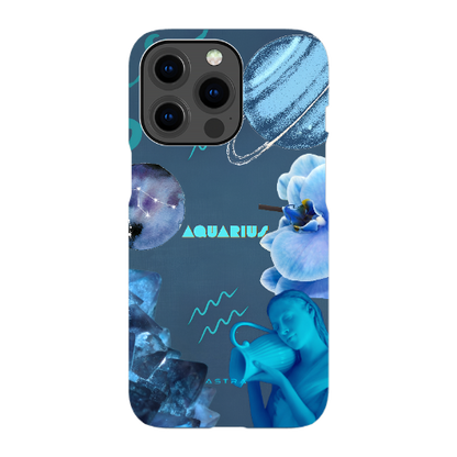 AQUARIUS Glossy iPhone 13 Pro Phone Cases ASTRA-LOGY