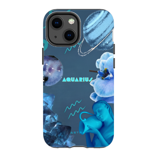 AQUARIUS Apple iPhone 13 Mini Phone Cases